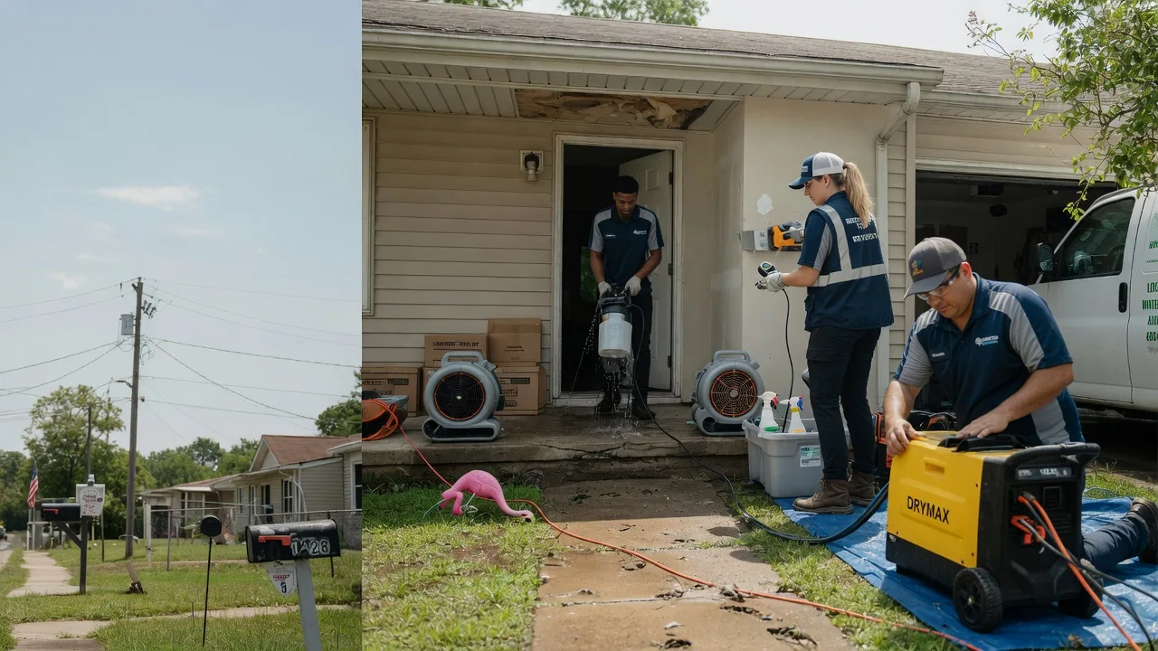 Storm Damage Water Removal in Reidsville, NC near me
